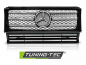 Preview: Upgrade Sportgrill / Kühlergrill für Mercedes Benz G-Klasse W463 09-12 Hochglanz schwarz/chrom